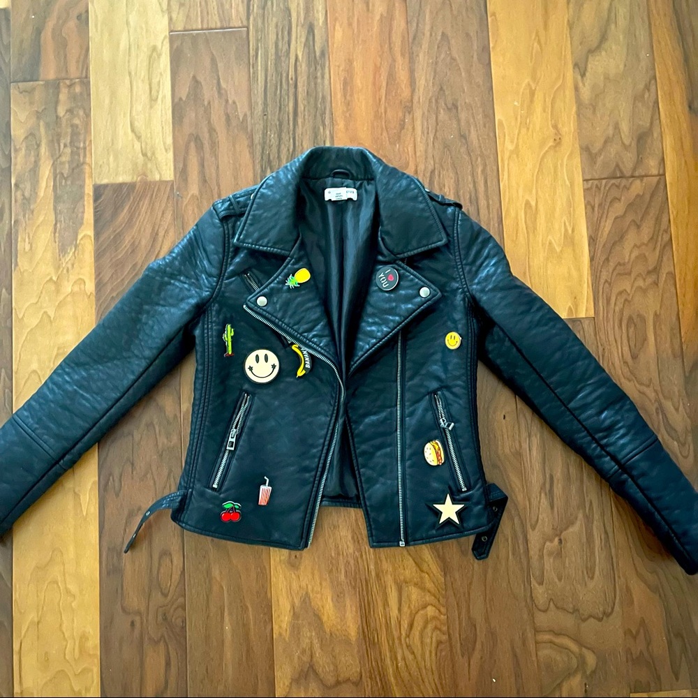 Funky Vintage Leather Jacket